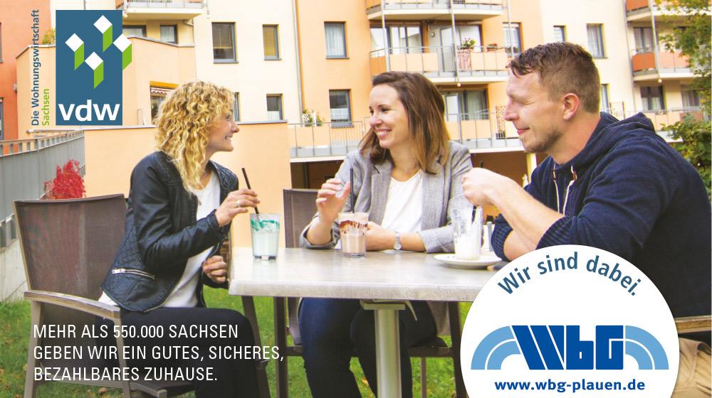 Gemeinsam mehr erreichen: Die WbG Plauen hat sich mit zahlreichen sächsischen Wohnungsunternehmen im Verband vdw Sachsen organisiert